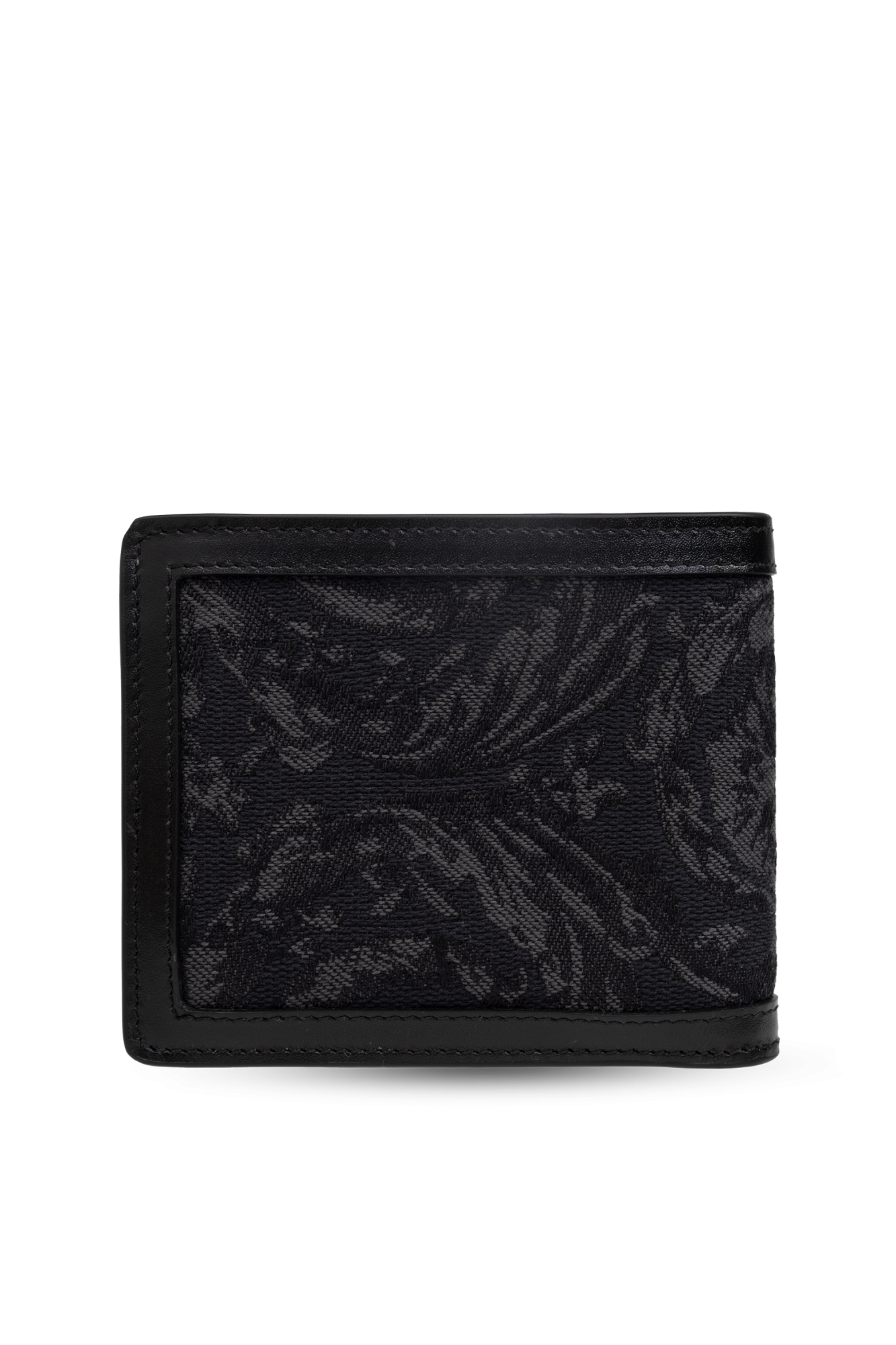 Black Wallet with Logo Versace - SchaferandweinerShops PG